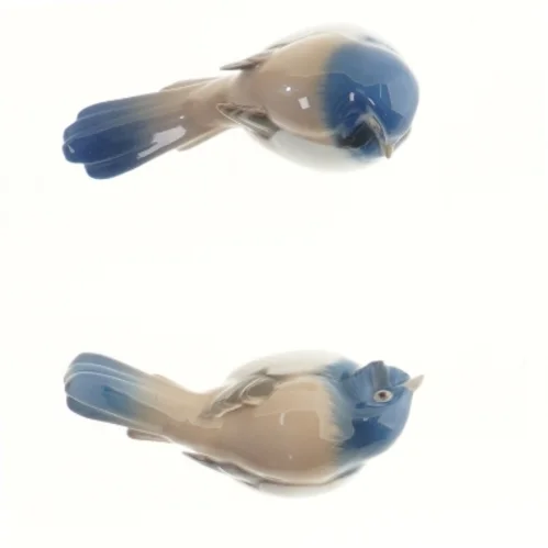 Porcelænsfugle figur fra B&G (str. 13 cm)