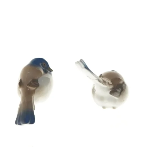 Porcelænsfugle figur fra B&G (str. 13 cm)