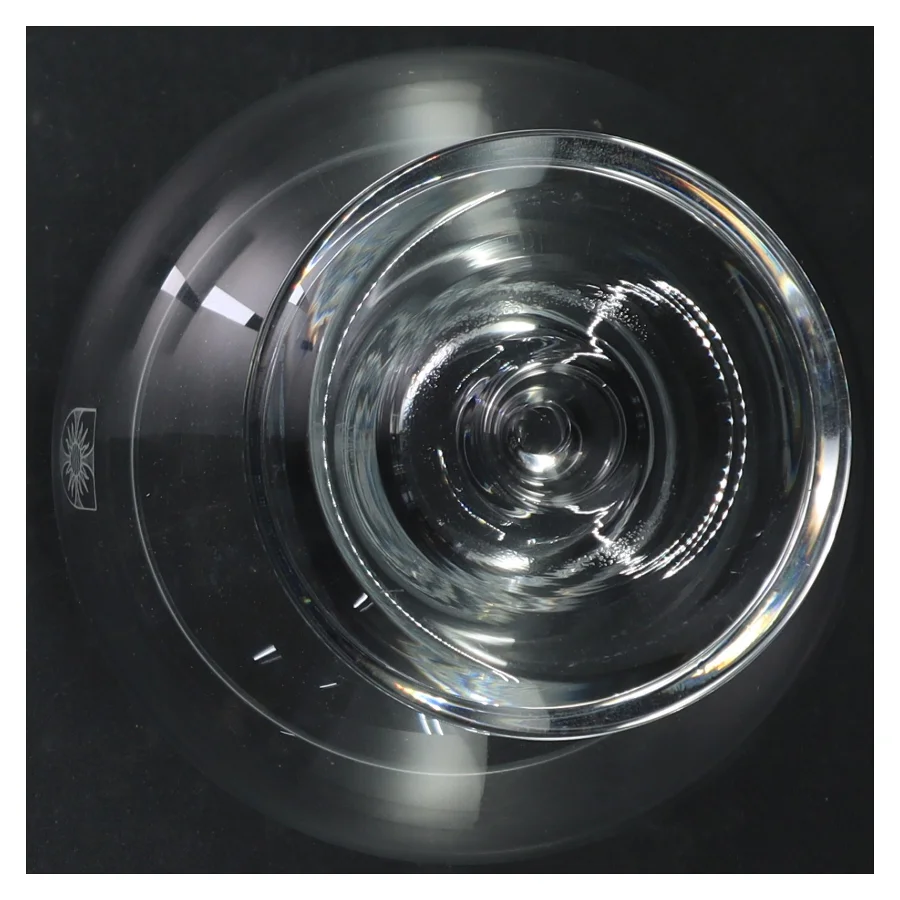 Fyrfadsstage / glasvase (str. 16 cm)