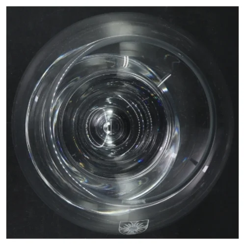 Fyrfadsstage / glasvase (str. 16 cm)