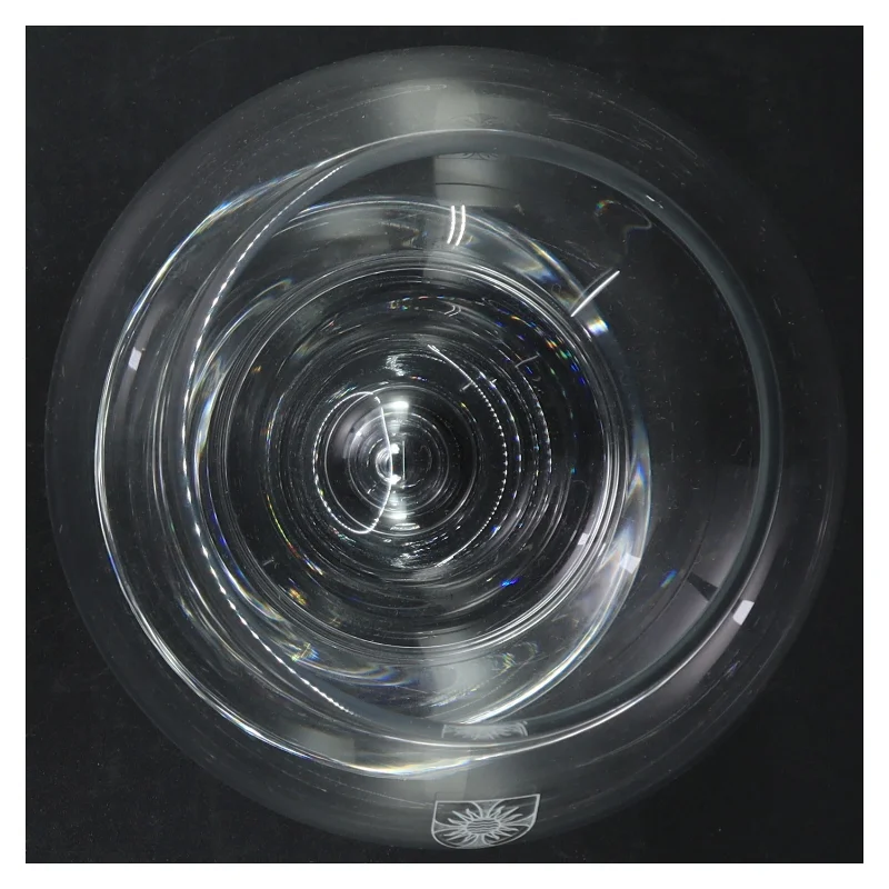 Fyrfadsstage / glasvase (str. 16 cm)