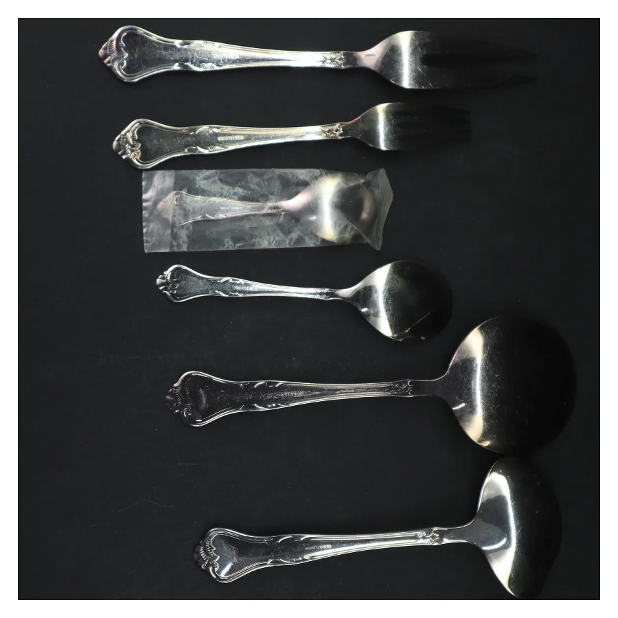 Sølvtøj bestik fra Cohr Alta i pletsølv