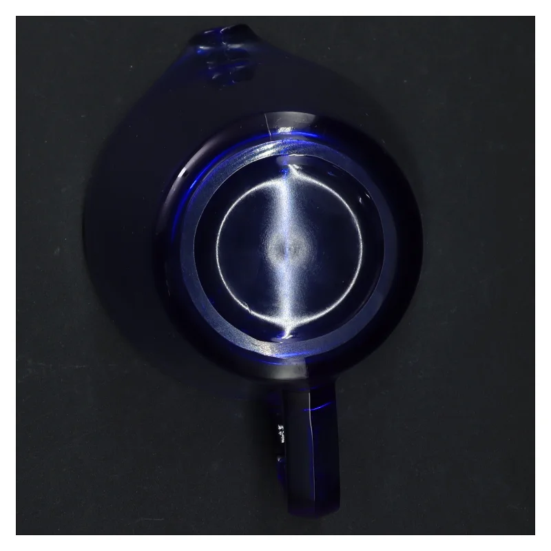 Retro Blå glaskande / flødekande