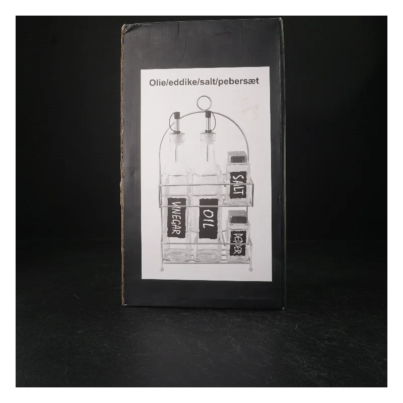 Nyt Olie/eddike/salt/pebersæt
