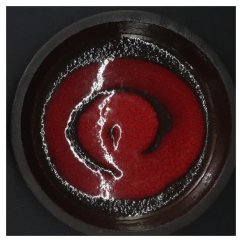 Rundt keramikfad (str. 22 cm)