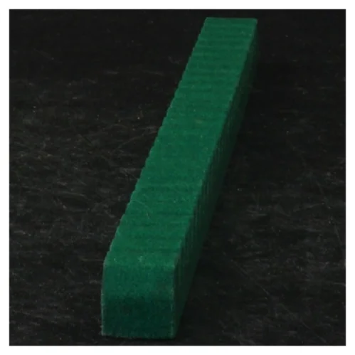 Grøn træklods med takker (str. 24 cm)