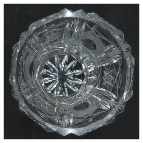 Krystalglas vase (str. 16 cm)