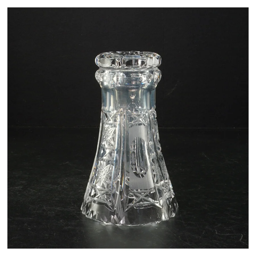 Krystalglas vase (str. 16 cm)