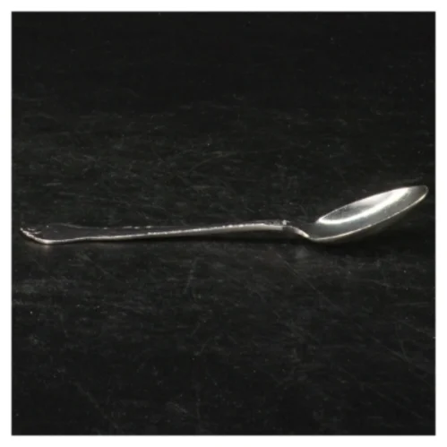 Sølvteskeer fra Cohr Alta i pletsølv