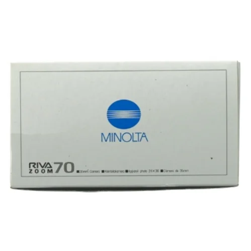 Minolta Riva Zoom 70 filmkamera med etui fra Minolta