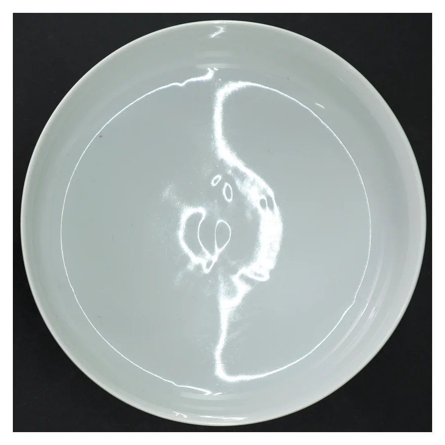 Porcelænsskål med marmoreret mønster fra Arzberg (str. 20 cm)