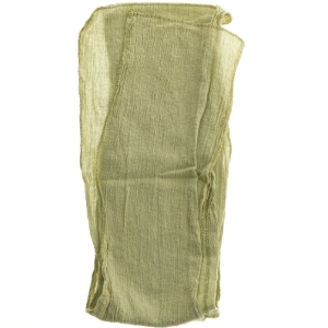 Grønt tørklæde (str. 180 x 20 cm)