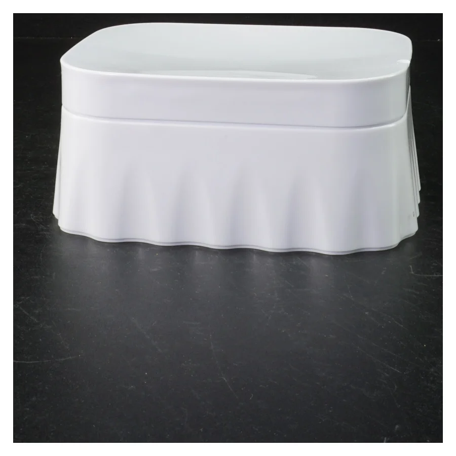 Rektangulær smør beholder med låg