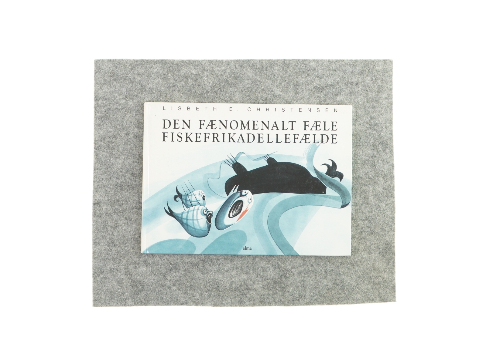 Den fænomenalt fæle fiskefrikadellefælde af Lisbeth Christensen (Bog)