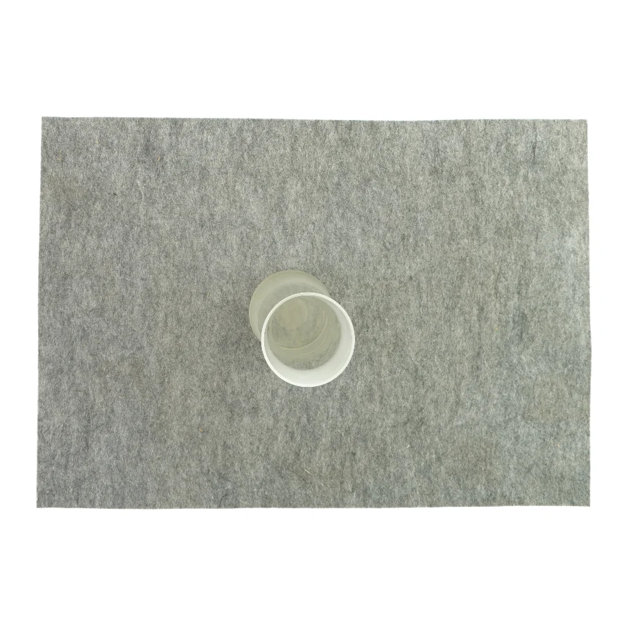 Gennemsigtig vase (str. HØ: 27x10 cm)