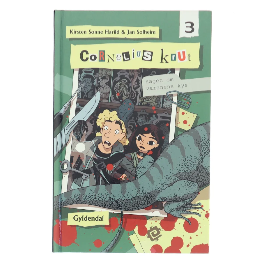Cornelius Krut 3 - Sagen om varanens kys af Kirsten Sonne Harild (Bog)