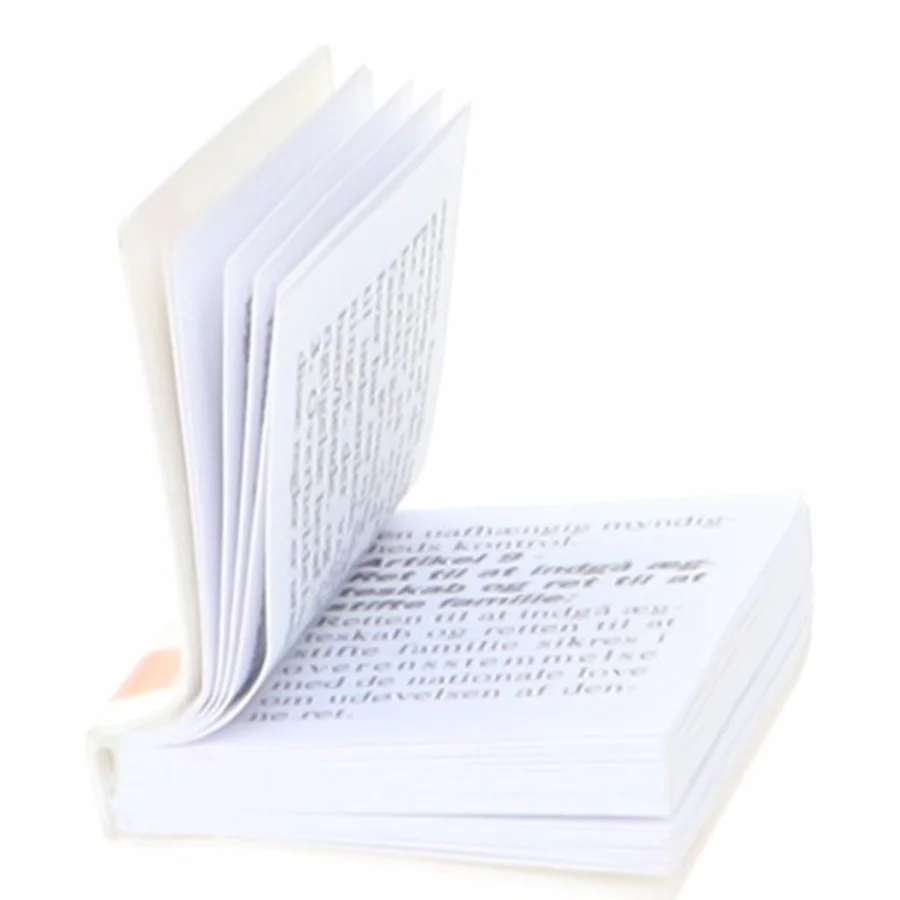 Miniaturebog med EU's fundamentale rettigheder (str. 3 x 2,5 cm)