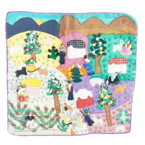 Stof billede (str. 43 x 43)