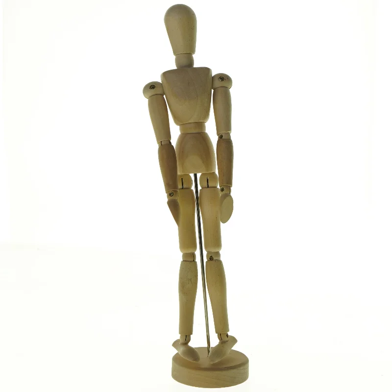 Træmodeldukke (str. 32 x 8 cm)