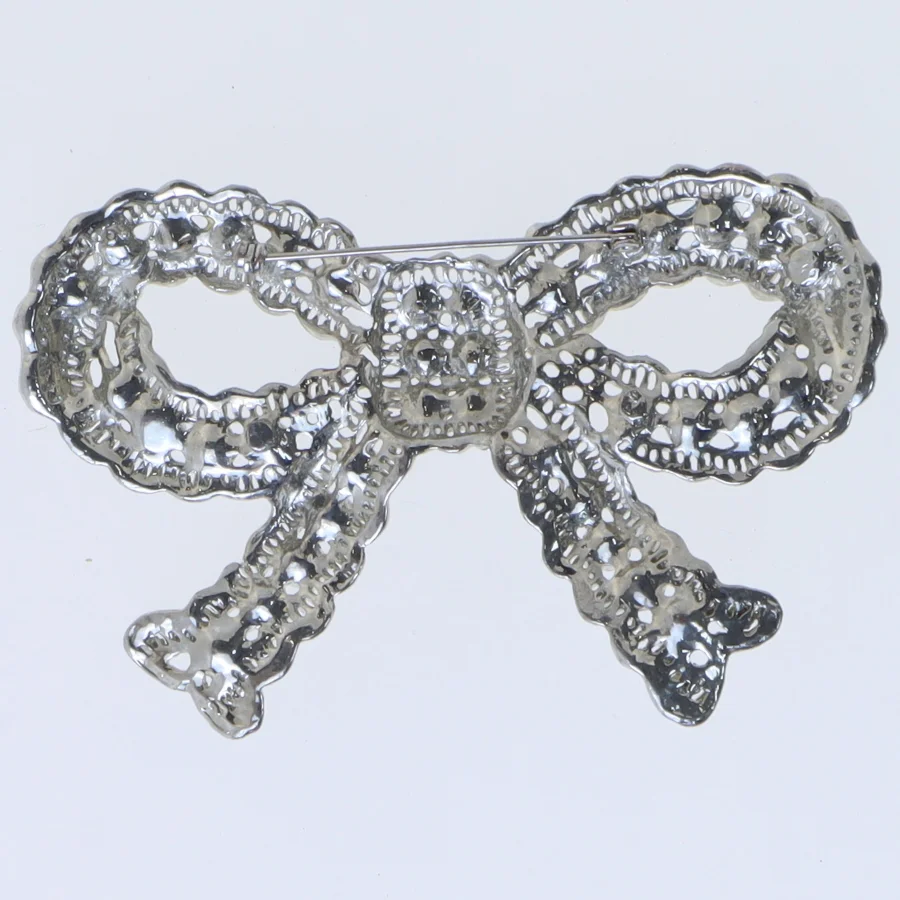 Broche i form af en sløjfe (str. 9 cm)