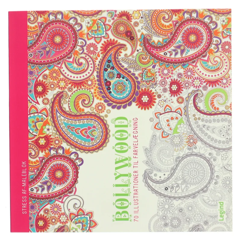 Bollywood - 70 illustrationer til farvelægning (Bog)