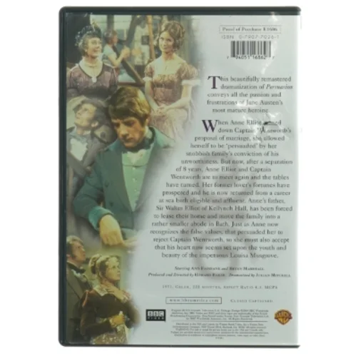 DVD 'Persuasion' Jane Austen BBC