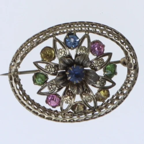 Vintage broche (str. 4 cm)