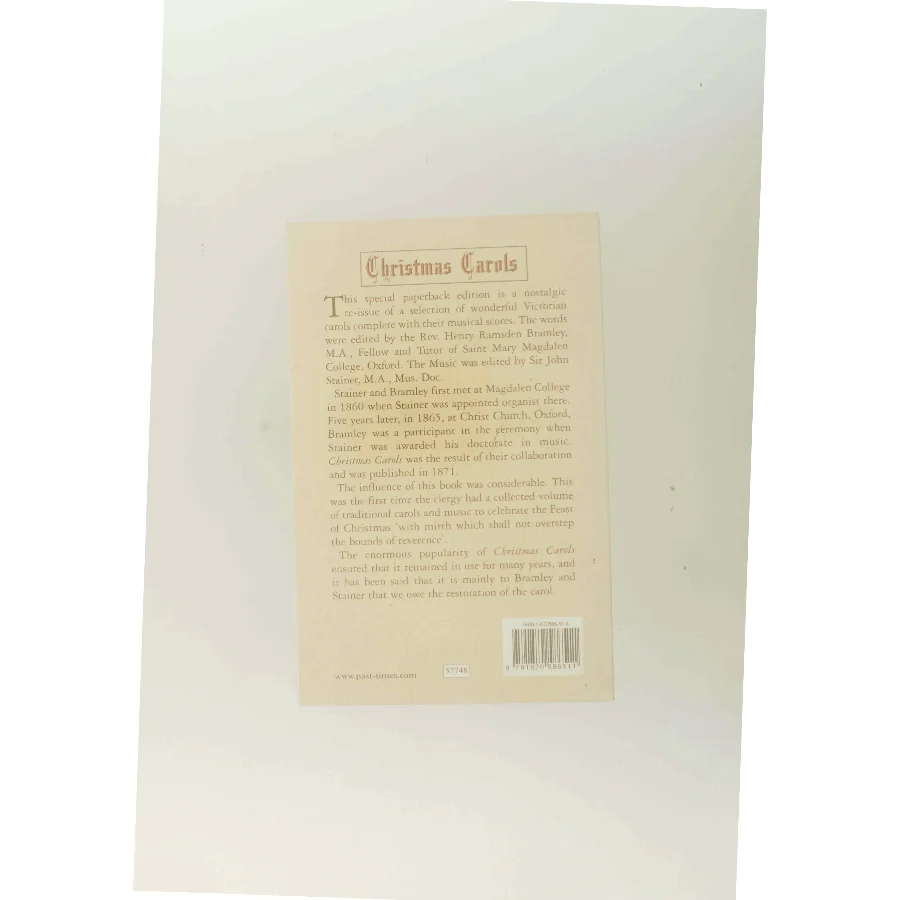 Christmas Carols af Sir John Stainer (Bog)