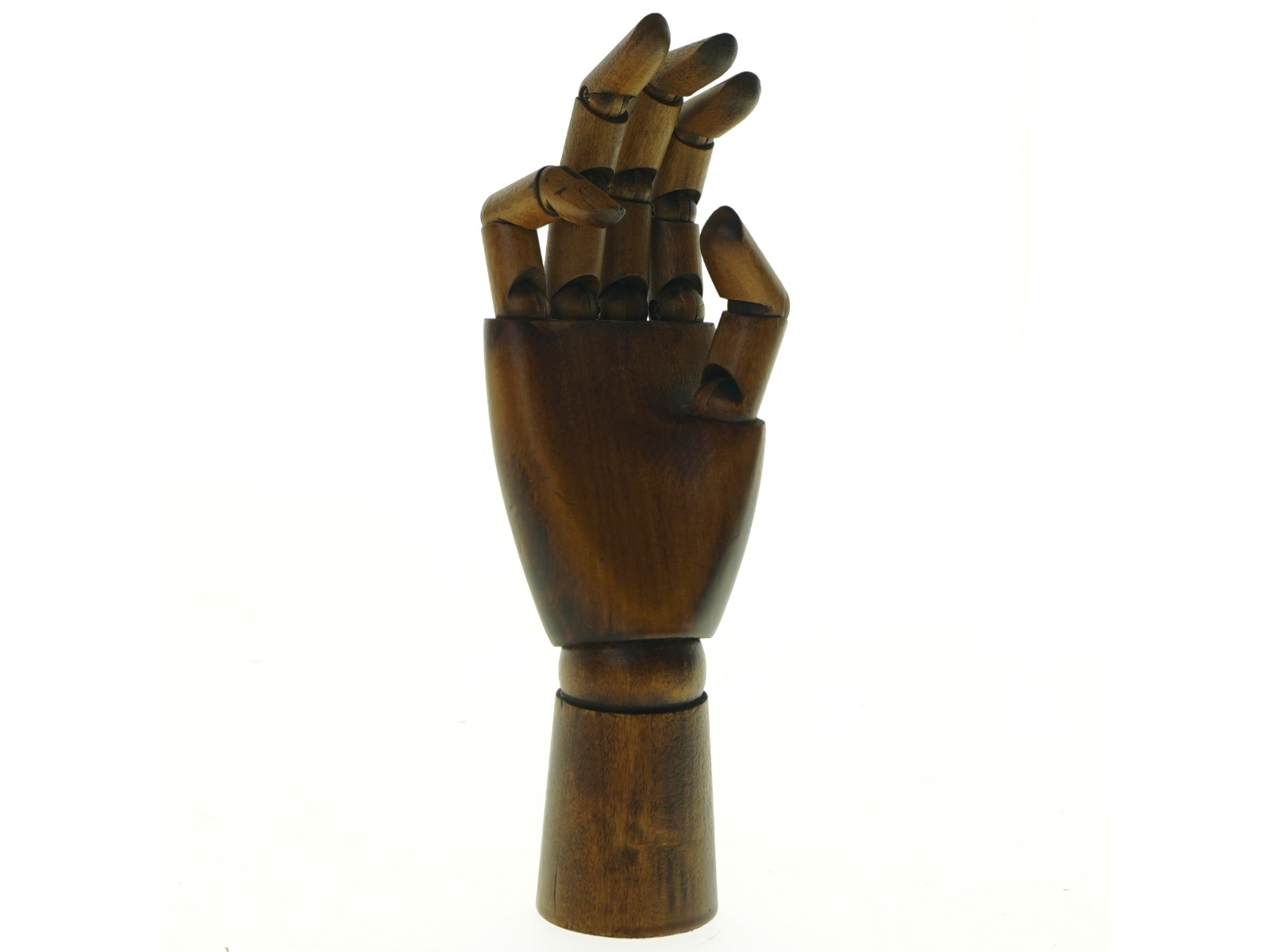 Træ håndmodel (str. 25 x 7 cm)