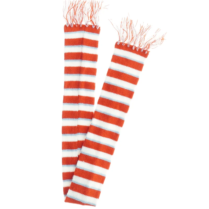 Stribet halstørklæde fra Build a Bear (str. 74 cm)