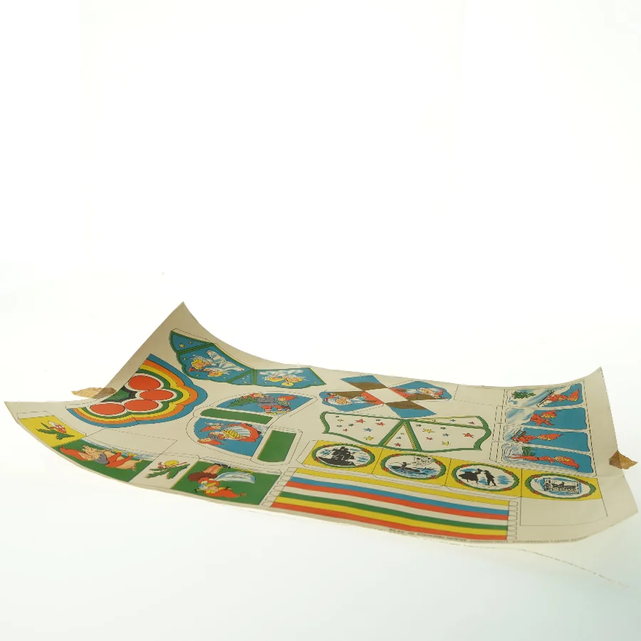 Vintage papirklip, jule klip (str. 46x34 cm)