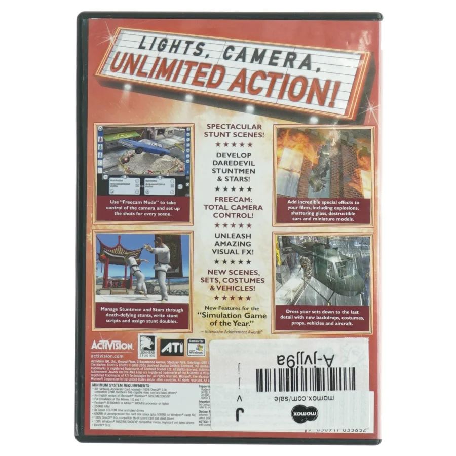 PC-spil 'The Movies: Stunts & Effects' udvidelsespakke
