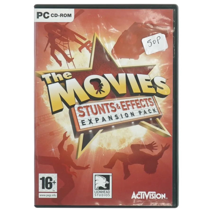 PC-spil 'The Movies: Stunts & Effects' udvidelsespakke