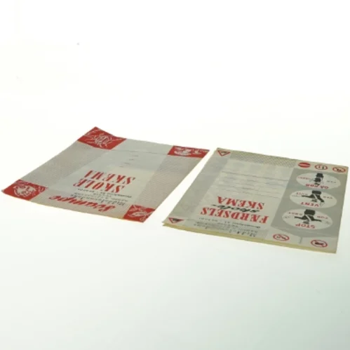 Vintage Skoleskema Plakater (str. 21x14 cm)