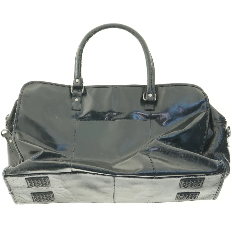 Brugt sort skuldertaske (str. 55 x 20 cm)