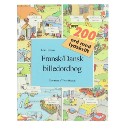 Fransk/dansk billedordbog af Else Hernov (Bog)