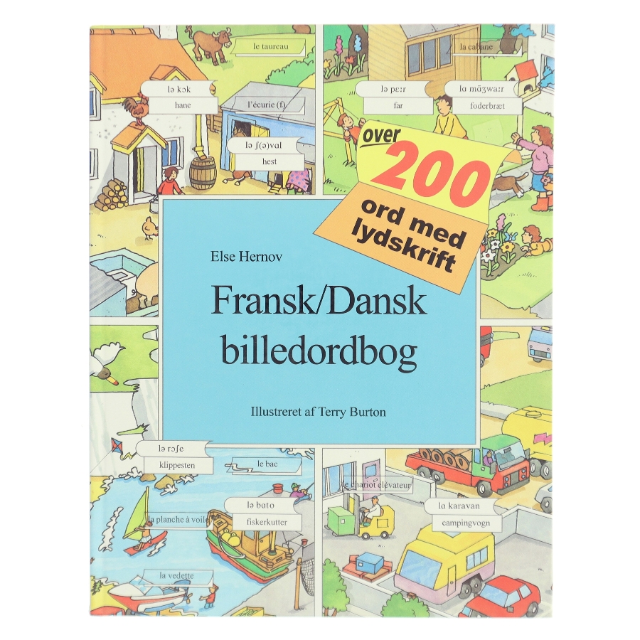 Fransk/dansk billedordbog af Else Hernov (Bog)