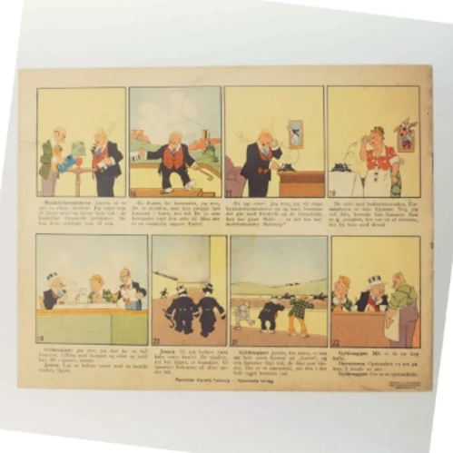 Gyldenspjæt Tegneserie, 1948