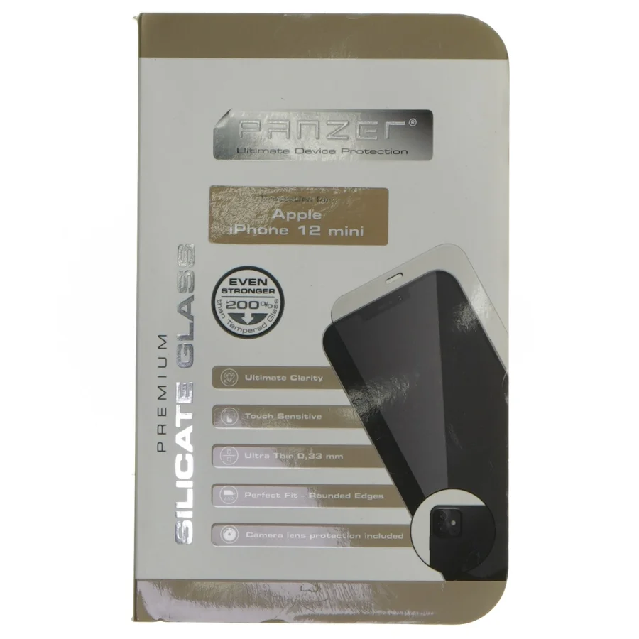 Panzer skærmbeskyttelse til iPhone 12 mini fra Panzer (str. Iphone 12 mini)