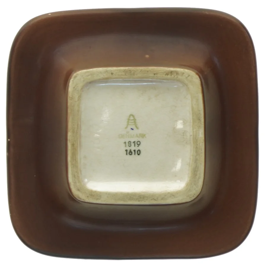 Askebæger 1819 1610 fra aluminia (str. 15 x 15 x 2,5 cm)