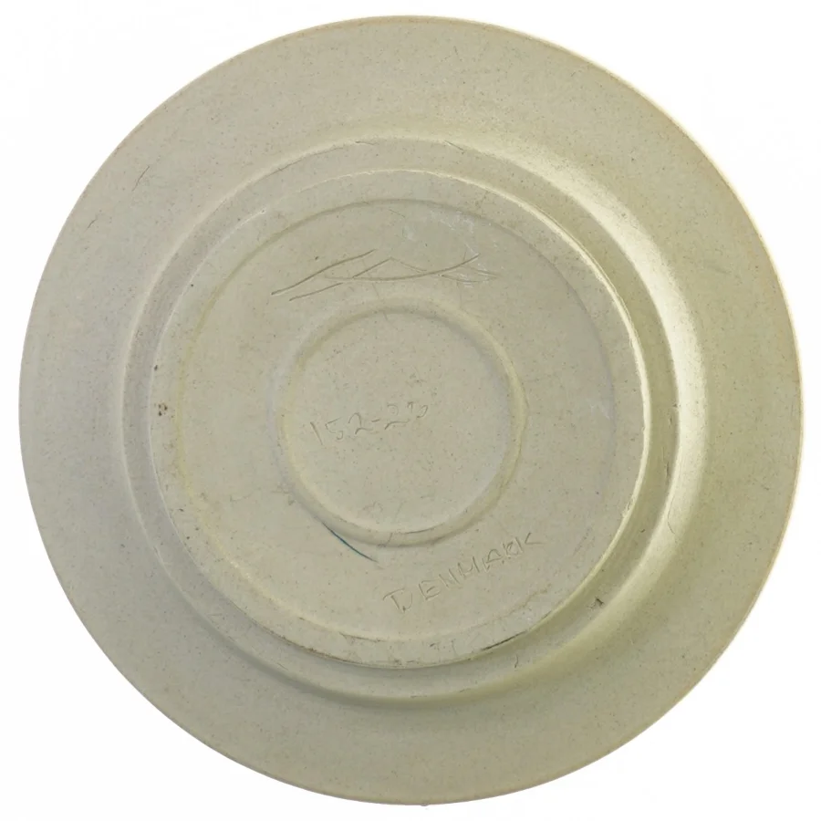 Stentøjs fad fra Kähler / Aluminia (str. 24 x 24 cm)