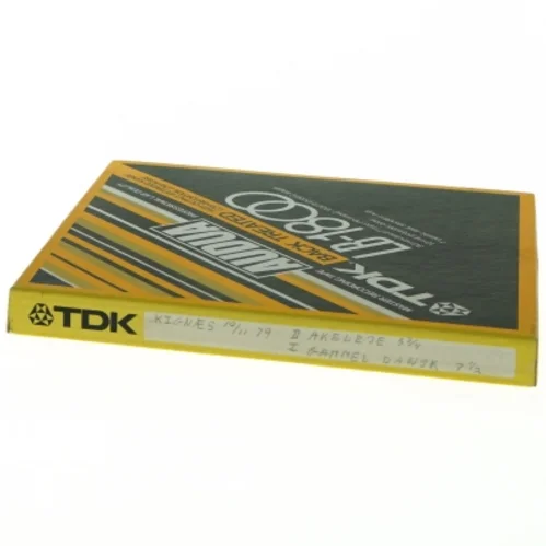 TDK LB 1800 studie spolebånd med skotsk live musik fra 1979
