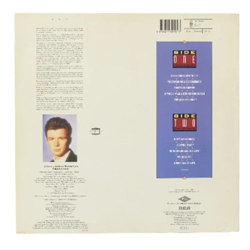 Rick Astley Whenever You Need Somebody LP