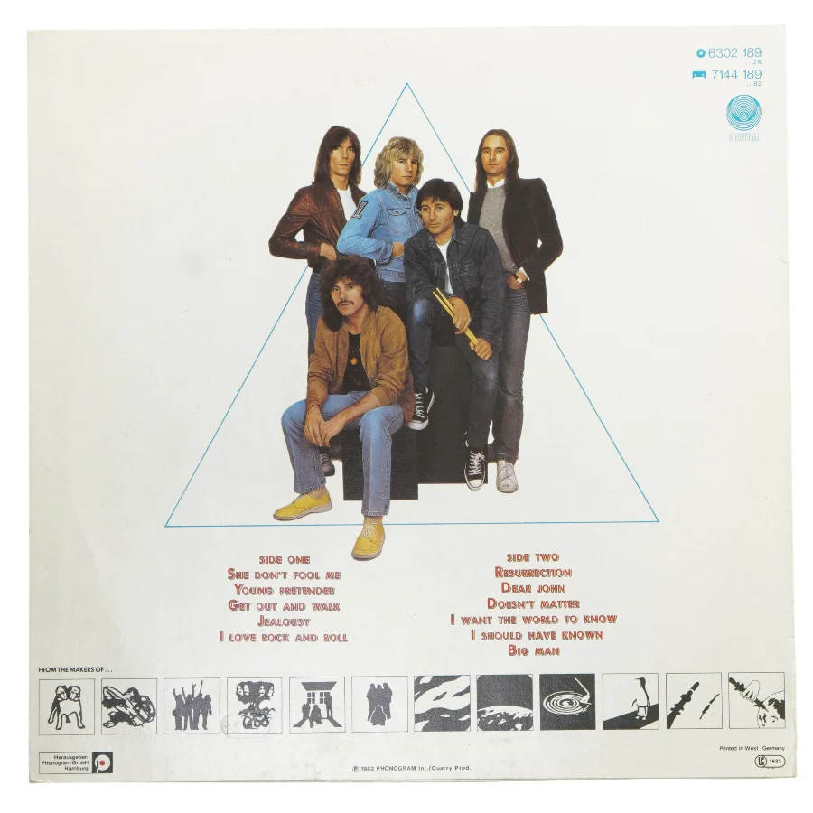 Status Quo 1982 vinylplade fra Status Quo