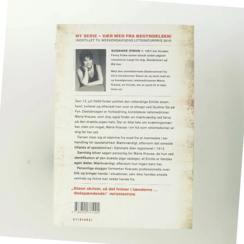 Døderummet af Susanne Staun fra Gyldendal (Bog)