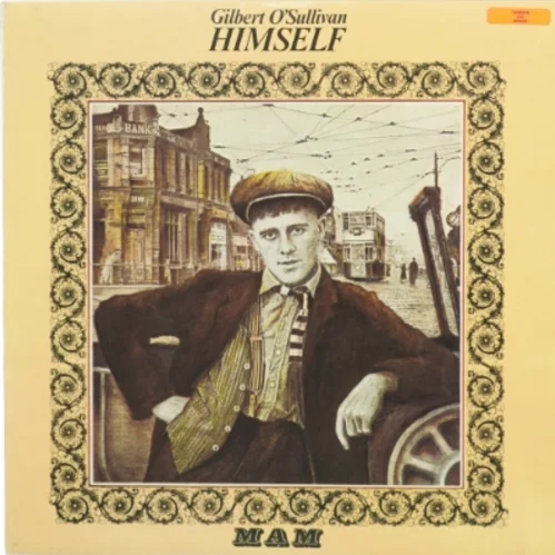 Gilbert O'Sullivan vinylplade (str. 31 x 31 cm)