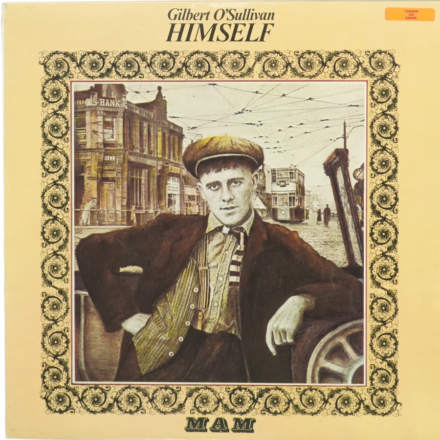 Gilbert O'Sullivan vinylplade (str. 31 x 31 cm)