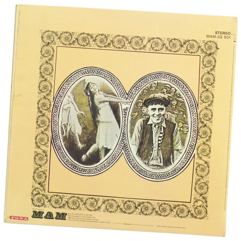 Gilbert O'Sullivan vinylplade (str. 31 x 31 cm)