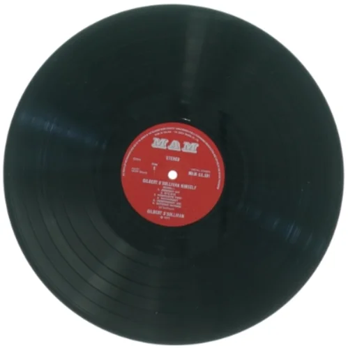 Gilbert O'Sullivan vinylplade (str. 31 x 31 cm)