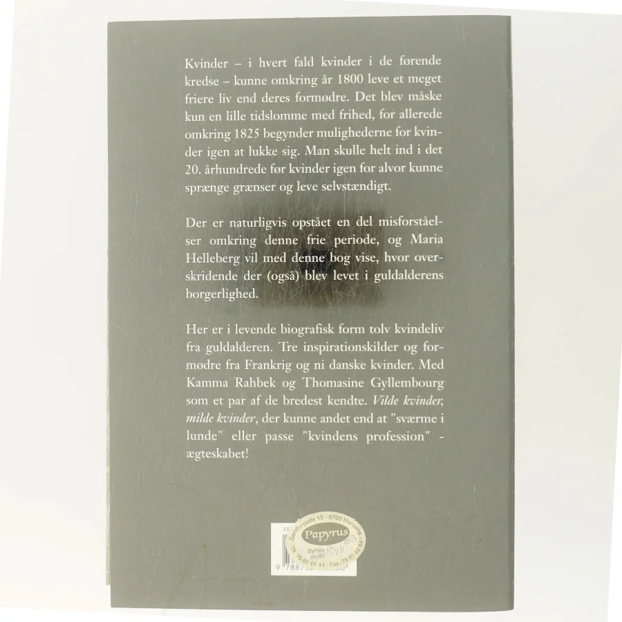 Vilde Kvinder Milde Kvinder af Maria Helleberg (Bog)